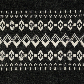 بلوفر بنقوش اسكندنافية أسود للأولاد